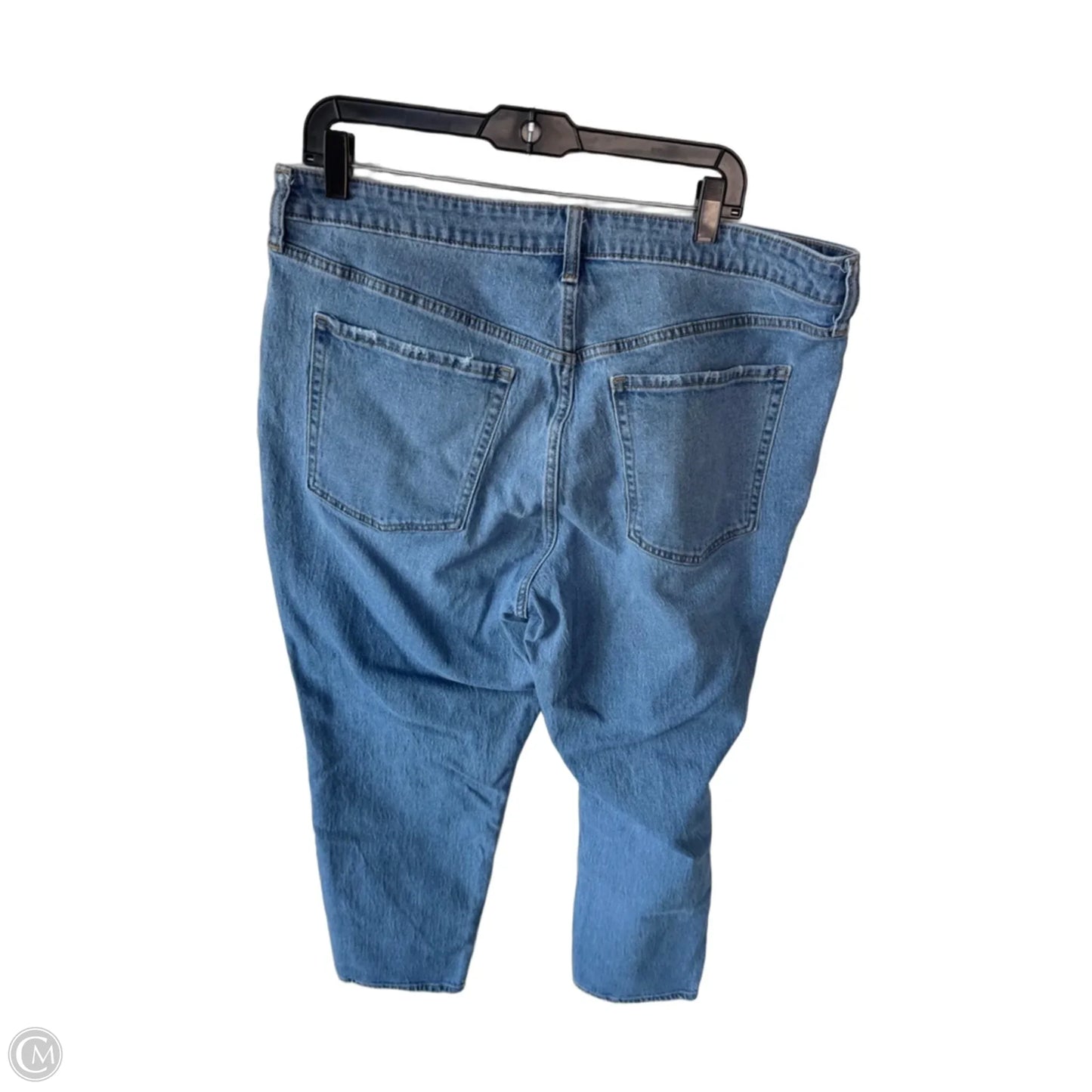 Jeans Straight By Old Navy In Blue Denim, Size: 18