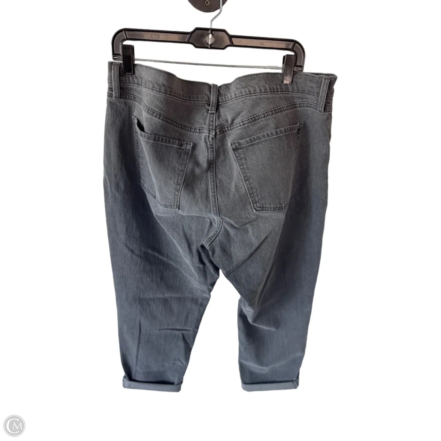 Jeans Boyfriend By Old Navy In Grey Denim, Size: 16