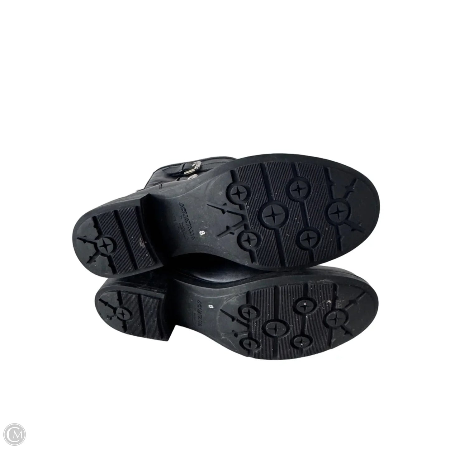 Boots Mid-calf Heels By Aquatalia In Black, Size: 8