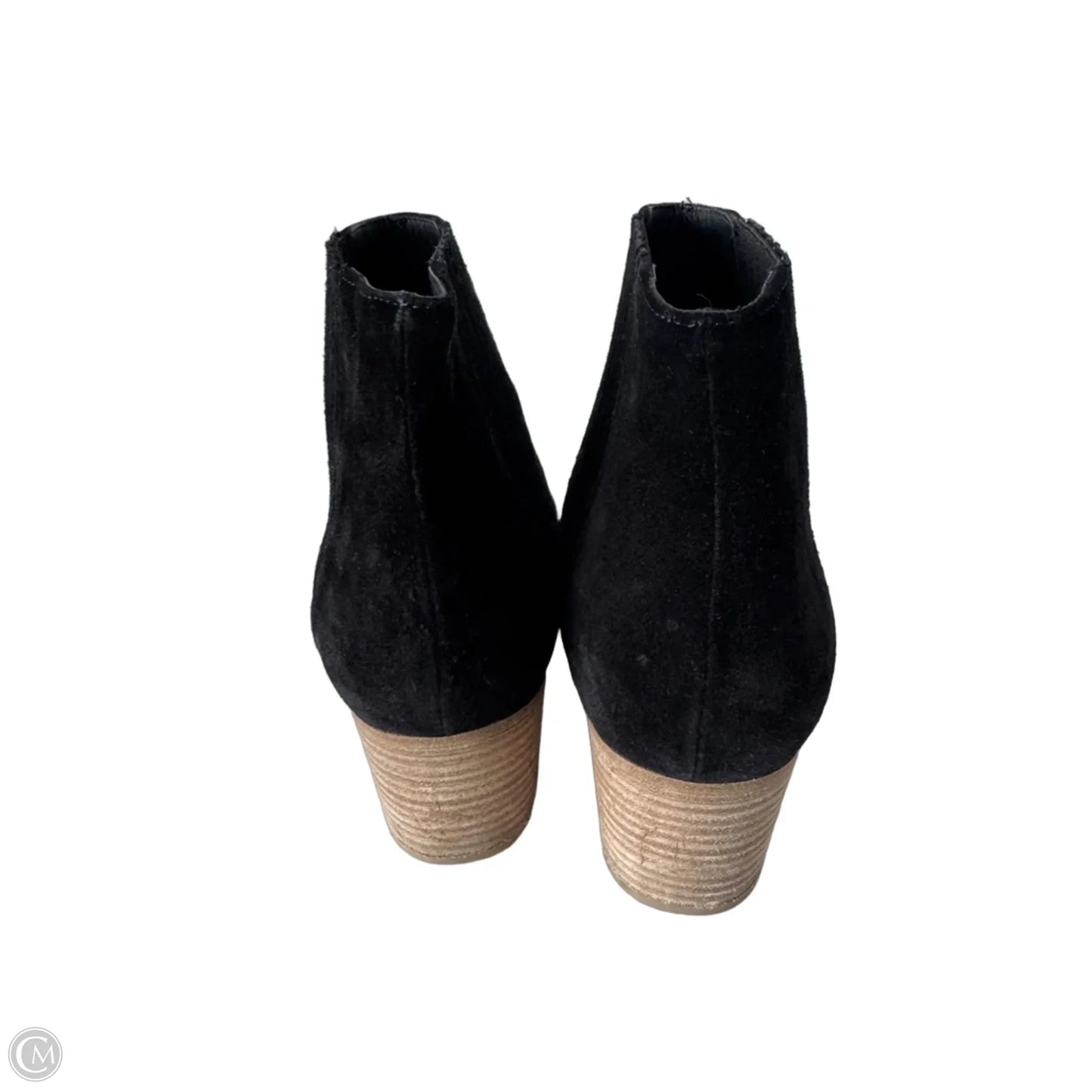 Boots Ankle Heels By Vince In Black, Size: 8
