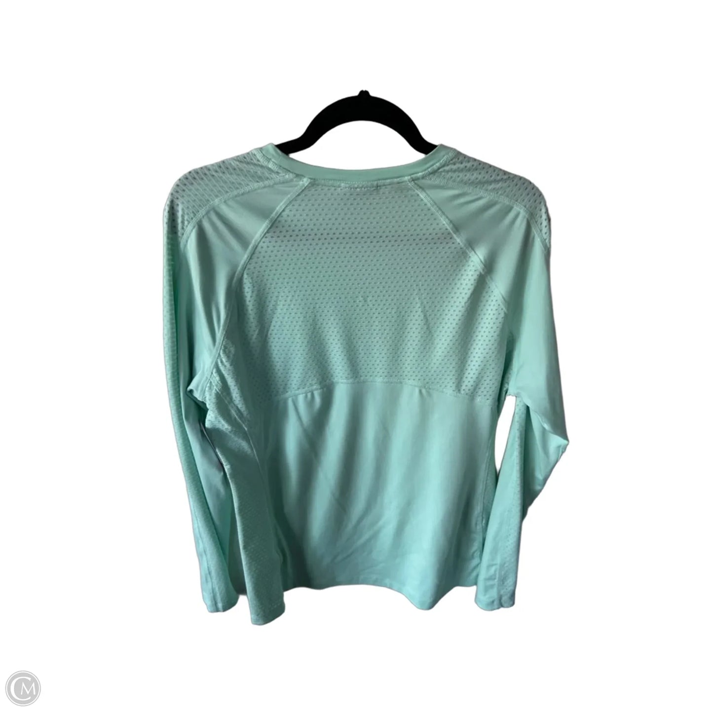Athletic Top Long Sleeve Crewneck By Columbia In Green, Size: L