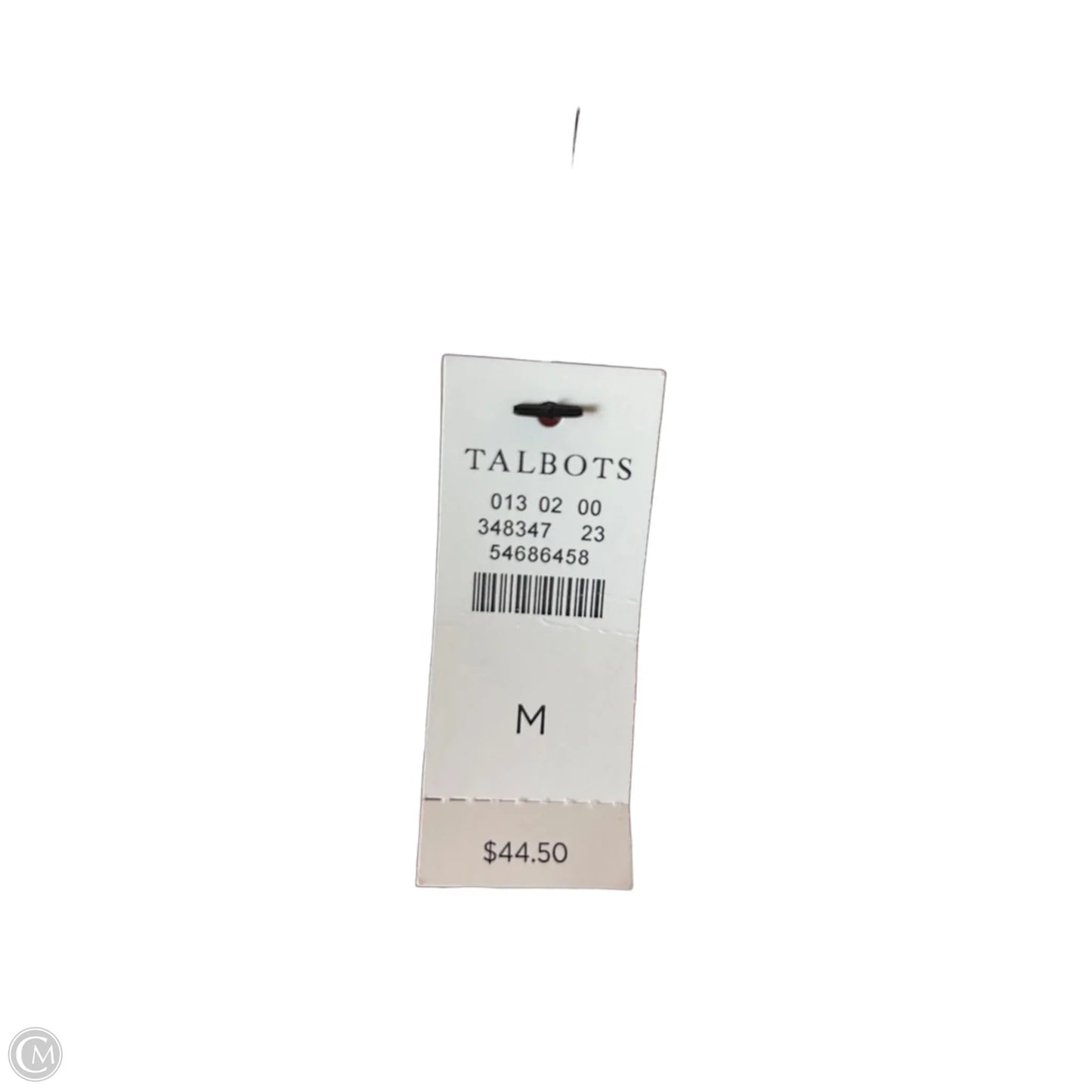 Top Short Sleeve By Talbots In Pink, Size: M