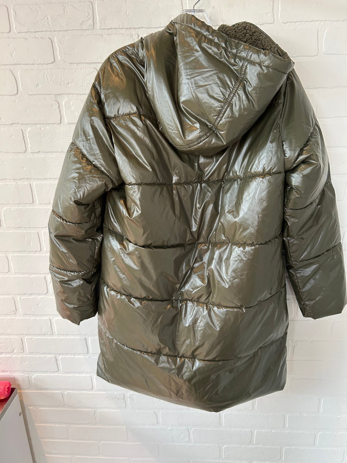 Coat Puffer & Quilted By A New Day In Green, Size: M