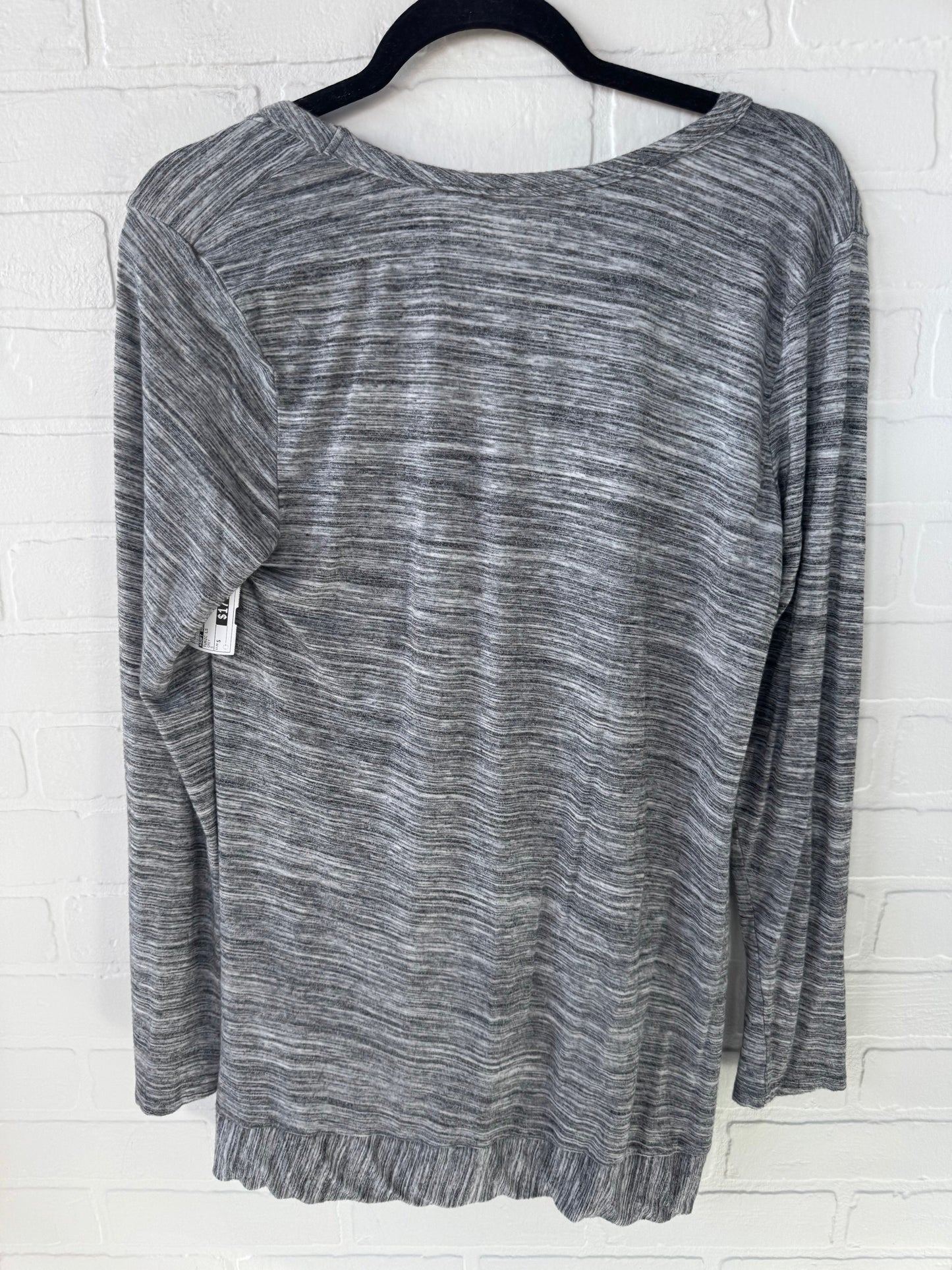 Tunic Long Sleeve By Soft Surroundings In Grey, Size: S