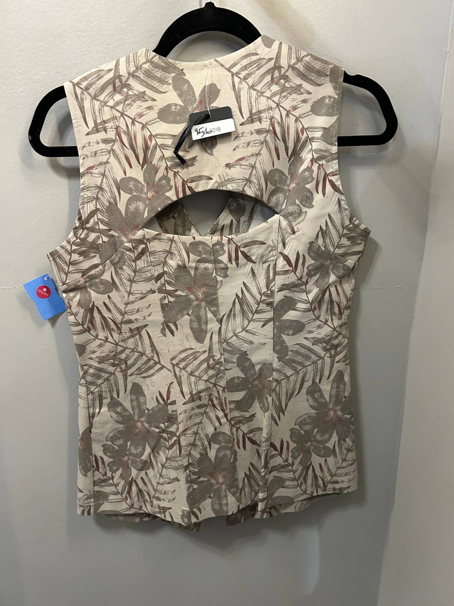 Vest Other By ARTEX In Brown & Red, Size: S