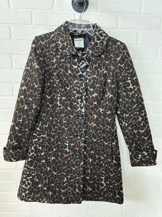 Coat Parka By Old Navy In Animal Print, Size: S