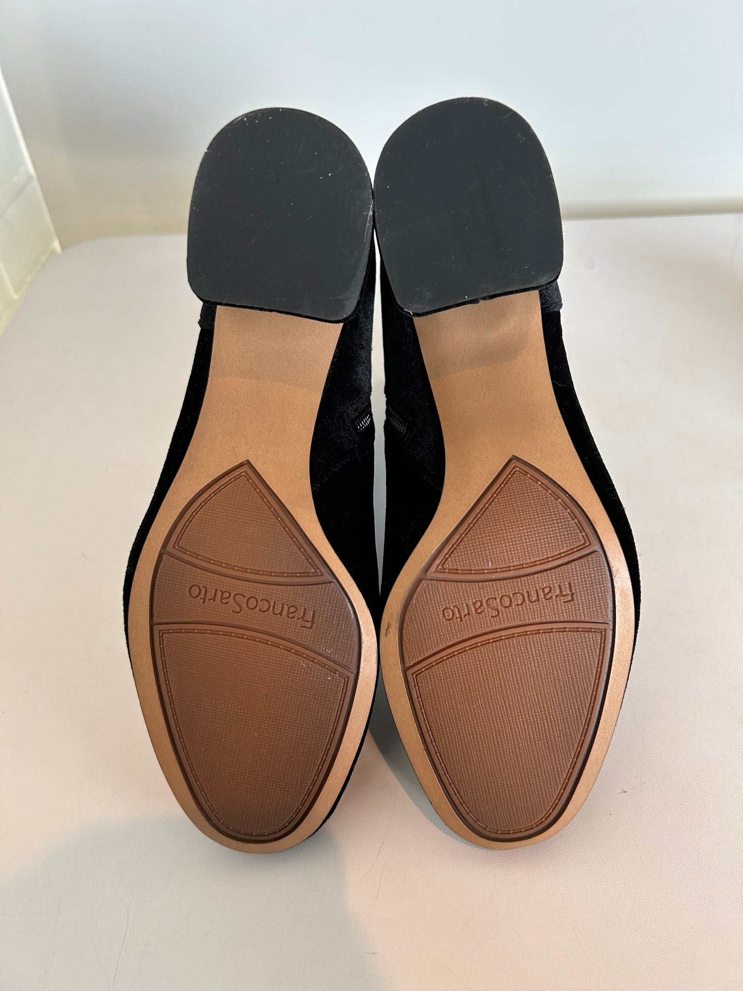 Boots Mid-calf Heels By Franco Sarto In Black, Size: 7