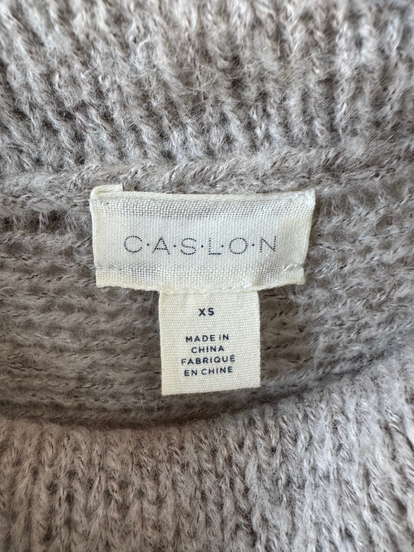 Sweater By Caslon In Beige, Size: Xs