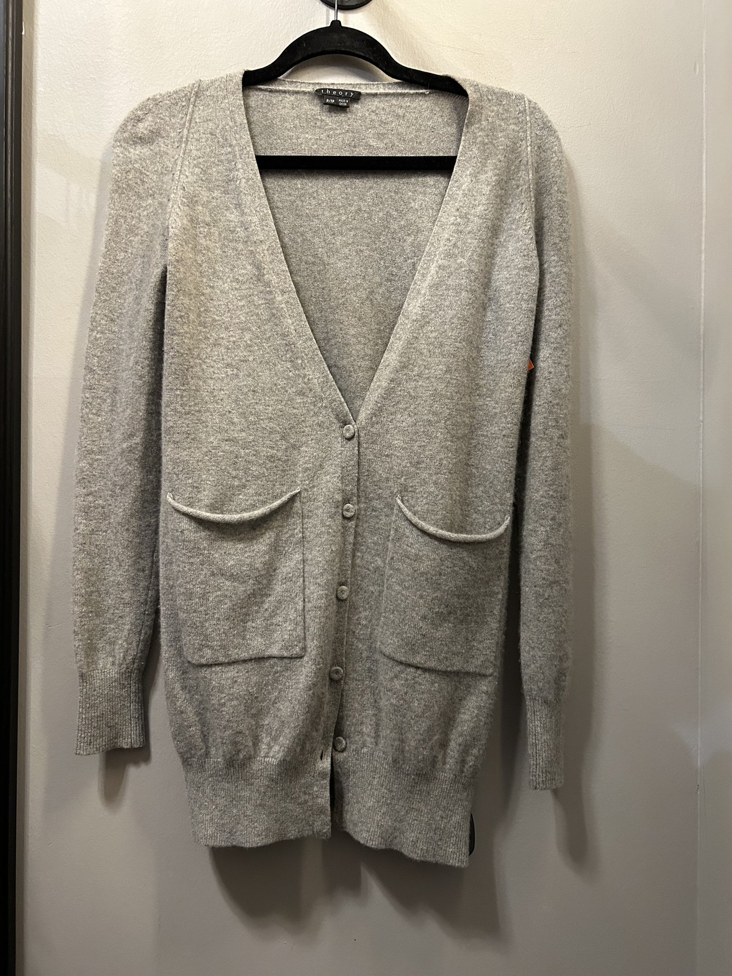 Sweater Cardigan Cashmere By Theory Size: S