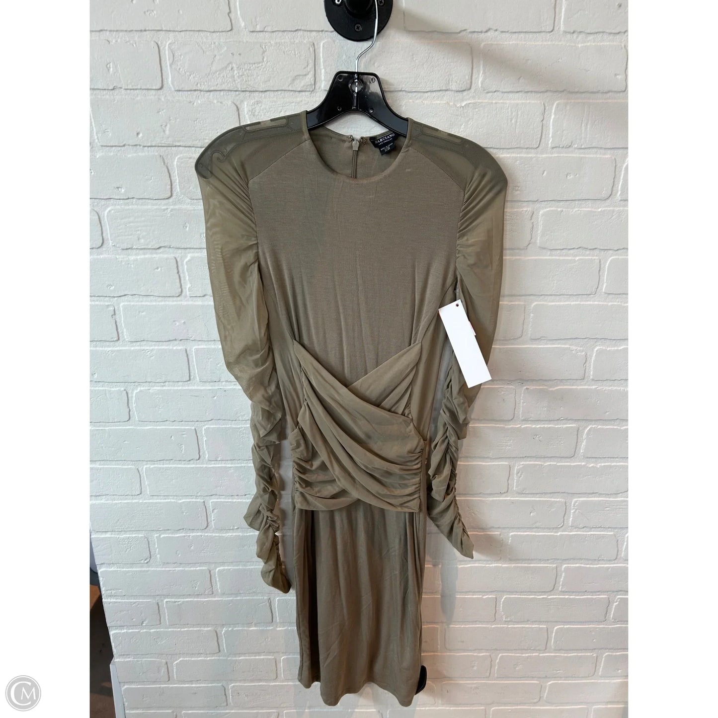 Dress Party Midi By Marciano In Green, Size: Xs