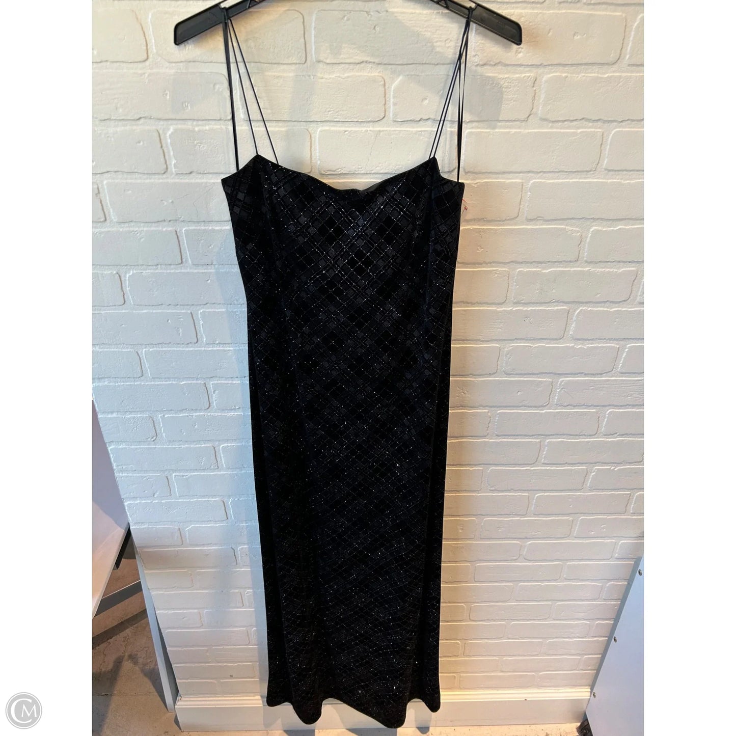 Dress Party Long By Clothes Mentor In Black, Size: M
