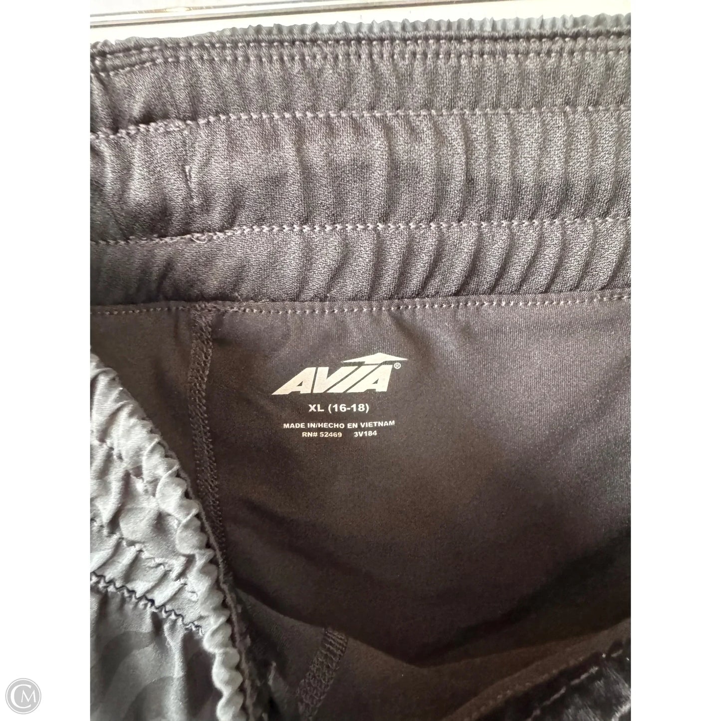 Athletic Shorts By Avia In Black, Size: 16