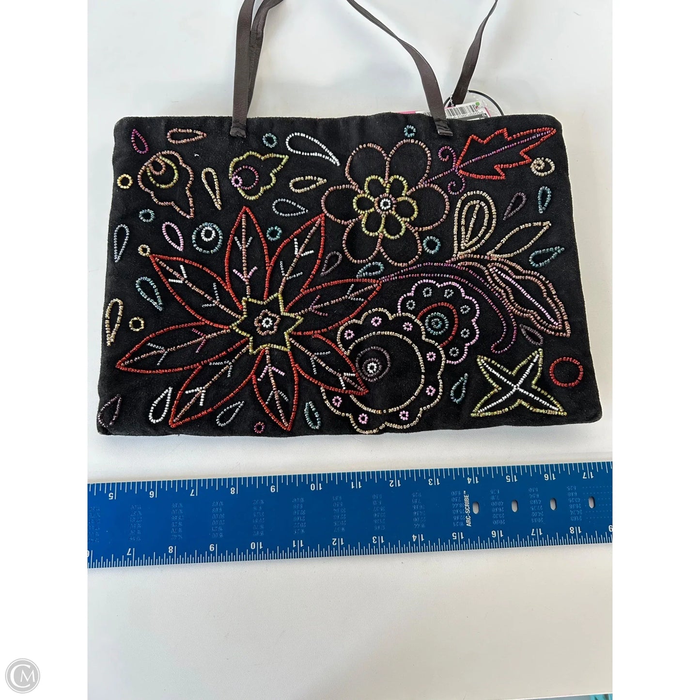 Handbag Leather By Chicos, Size: Medium