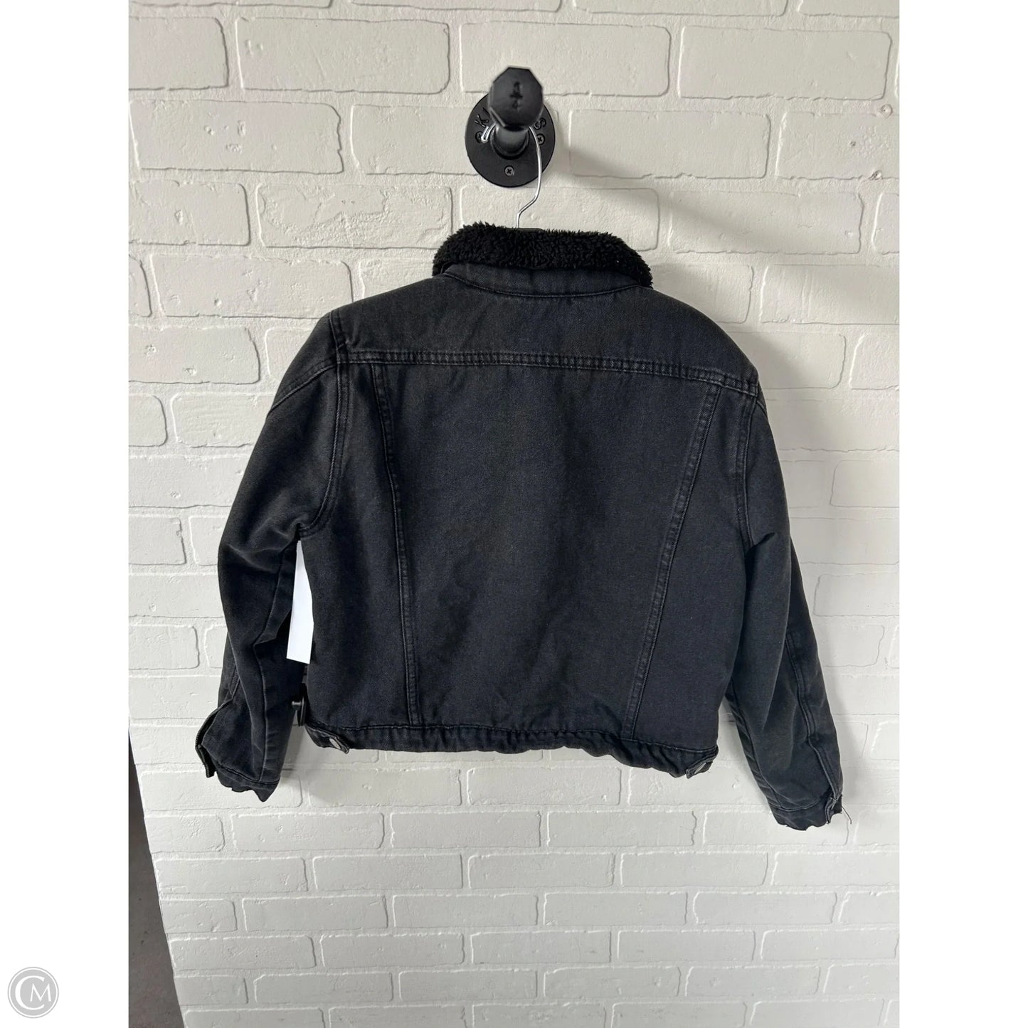 Jacket Denim By For The Republic In Black Denim, Size: M