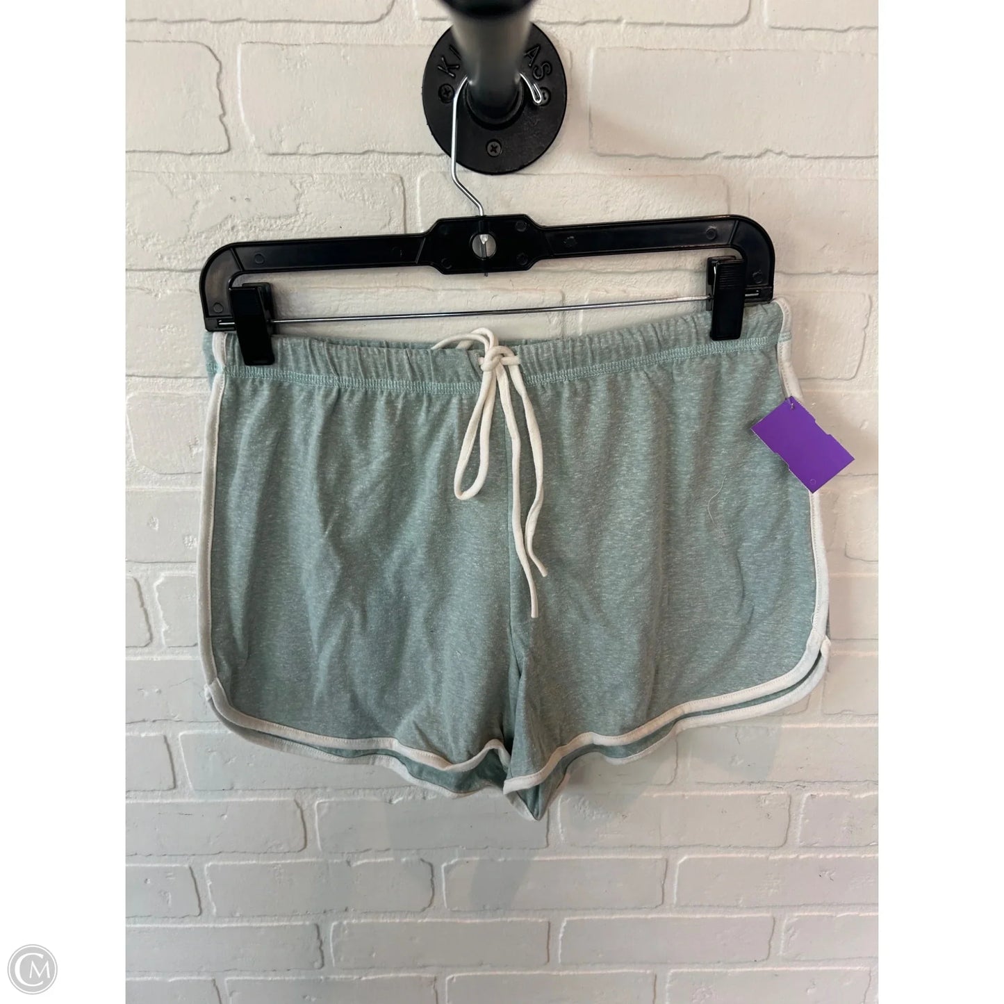 Lounge Set Shorts By Clothes Mentor In Green, Size: L