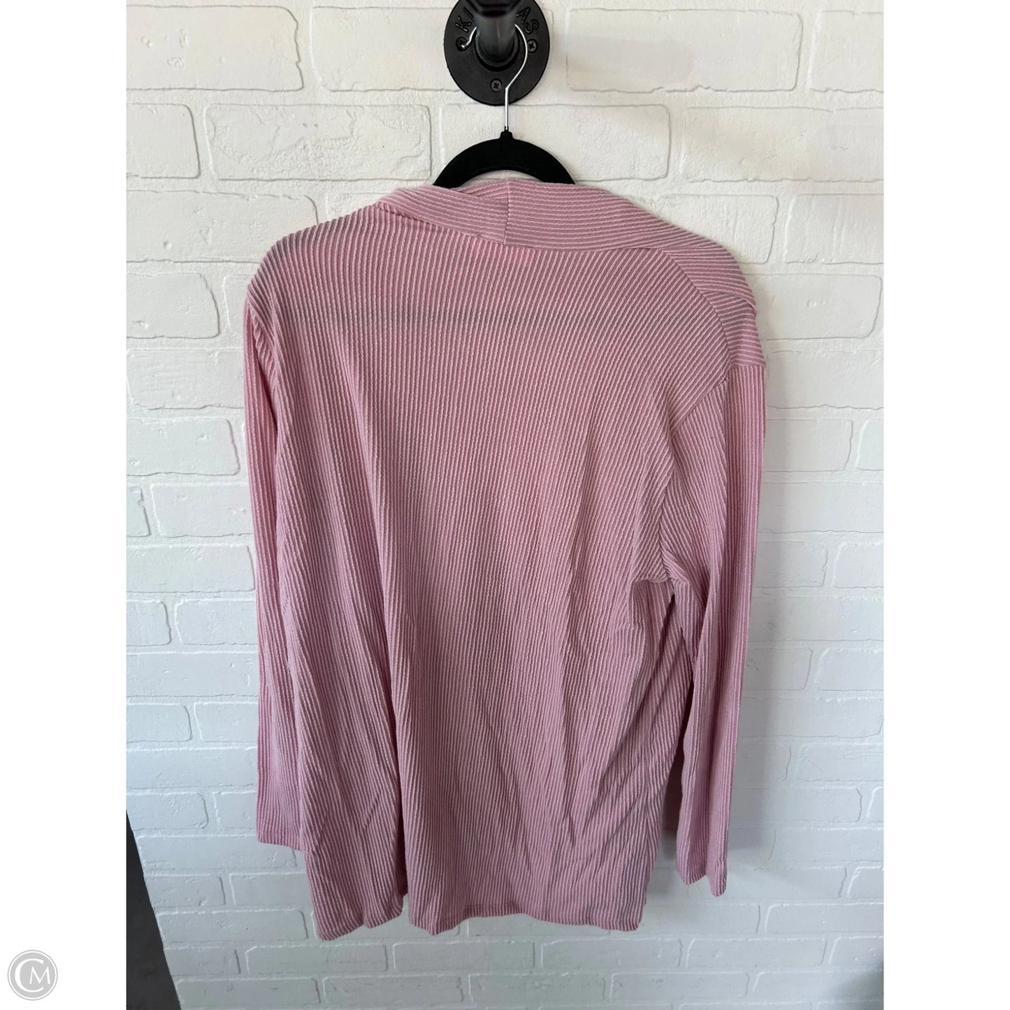 Cardigan By Clothes Mentor In Pink, Size: M