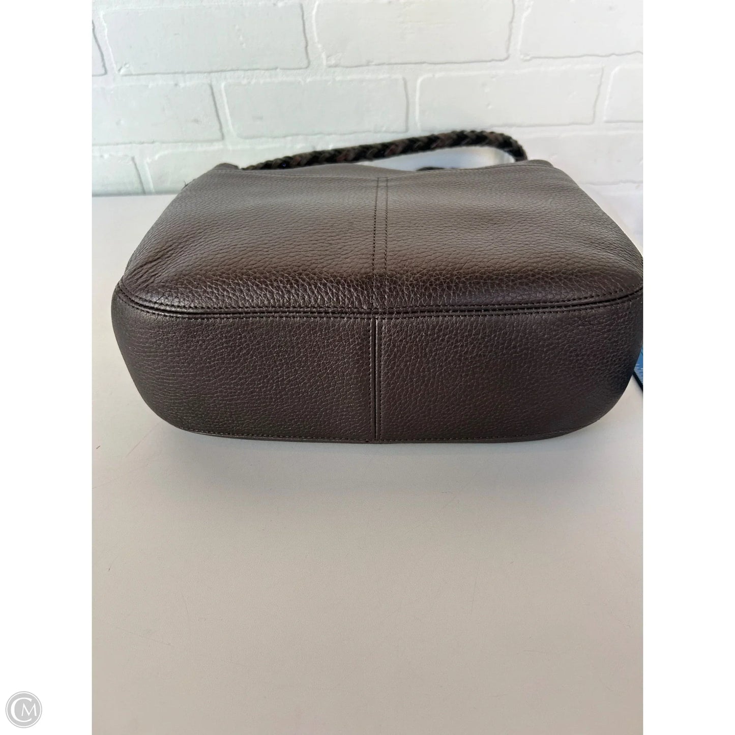 Handbag Leather By Brighton, Size: Large