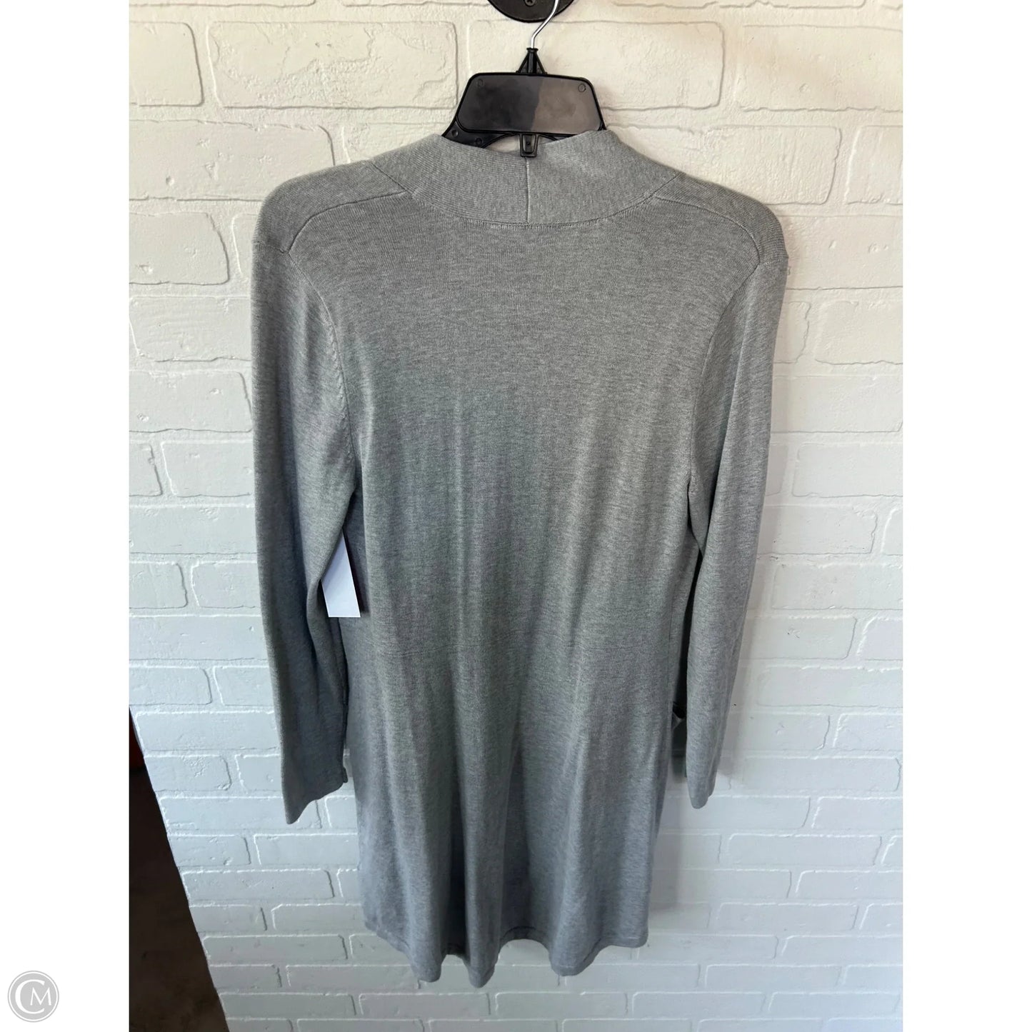 Sweater Cardigan By Isaac Mizrahi Live Qvc In Grey, Size: S