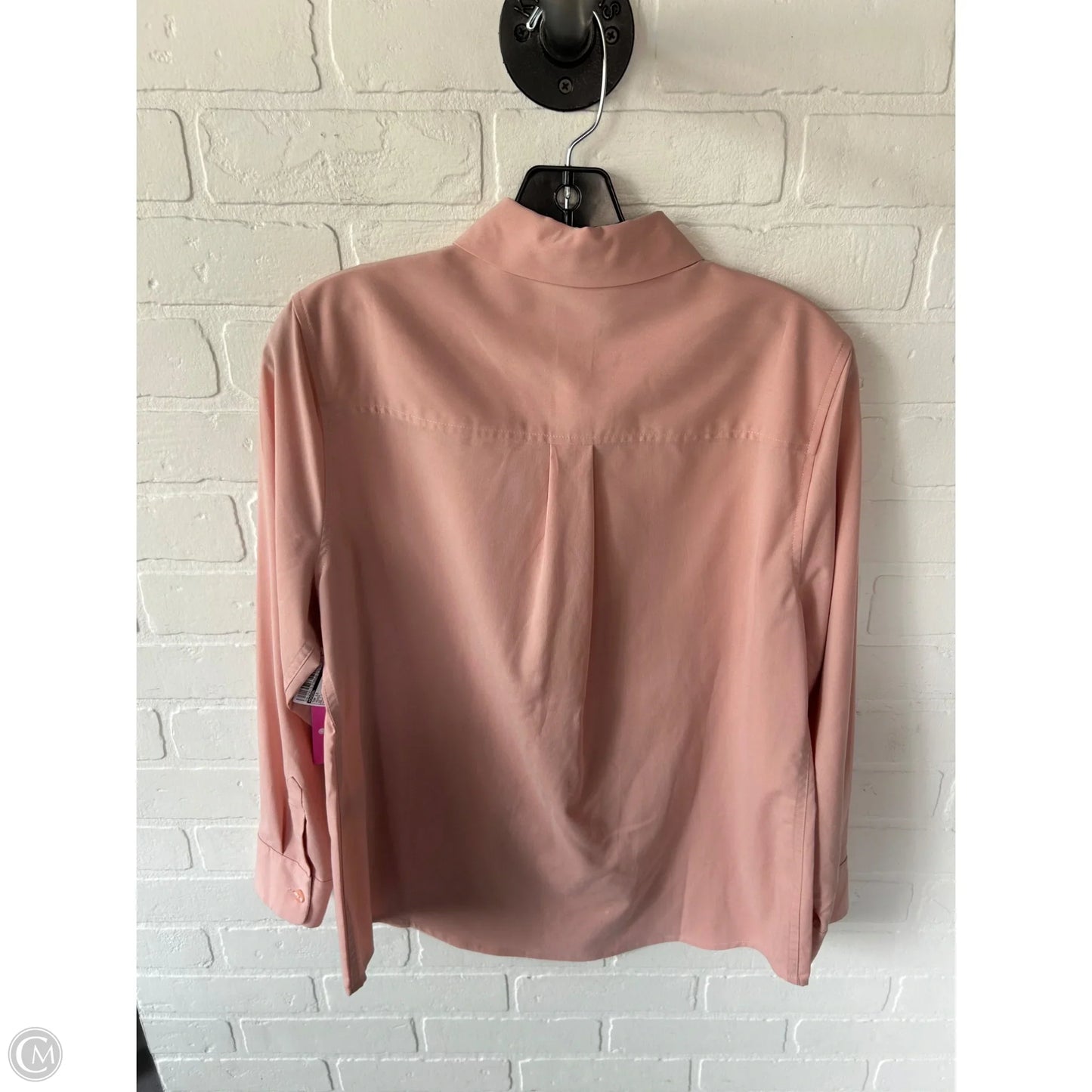Top Long Sleeve By Chicos In Peach, Size: Mp