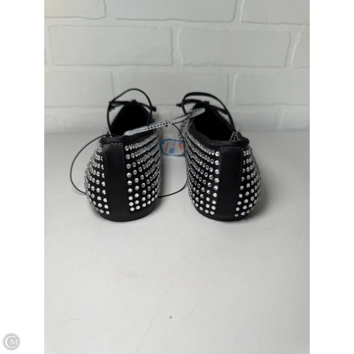 Shoes Flats By Seychelles In Black & Silver, Size: 10