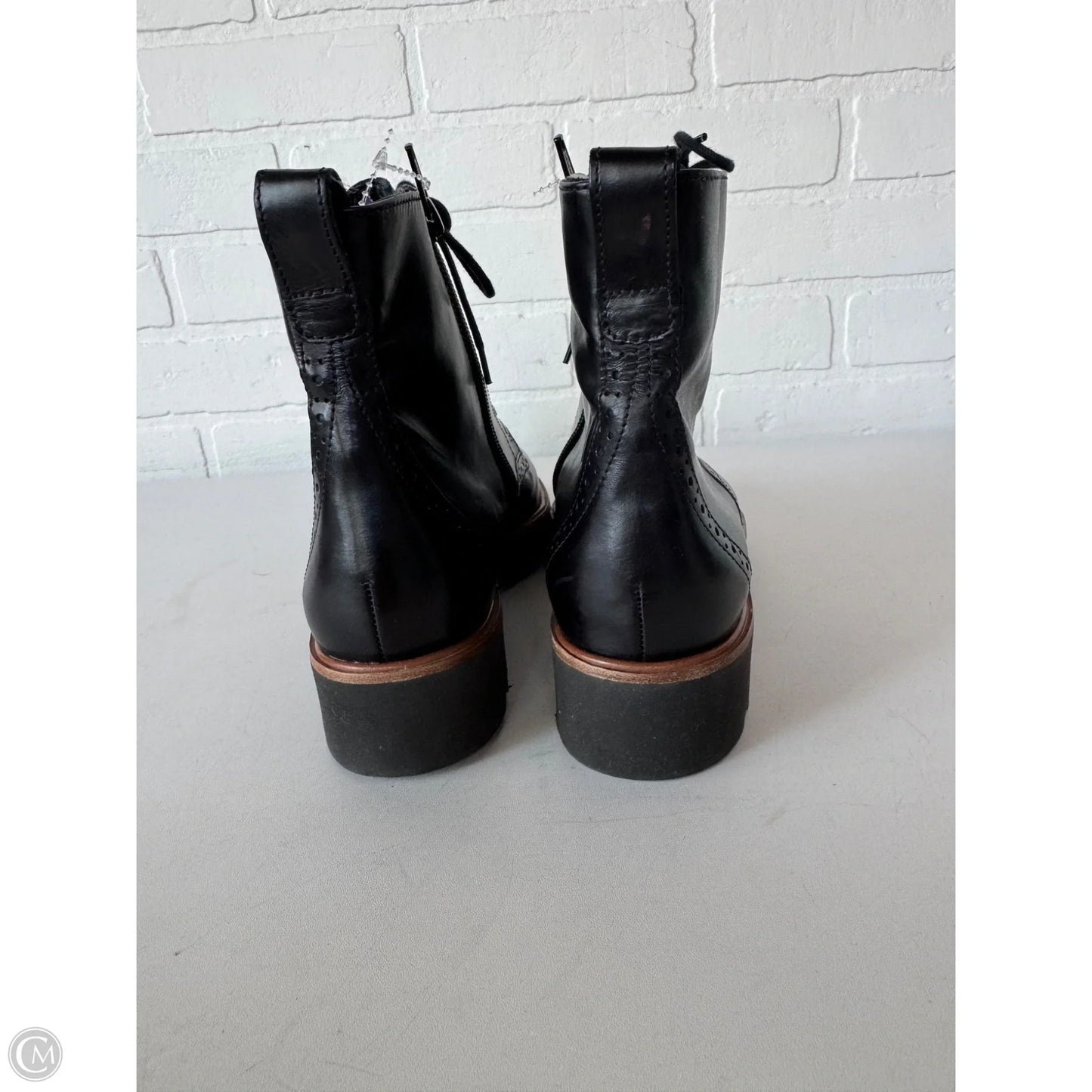 Boots Mid-calf Heels By Paul Green In Black, Size: 7.5