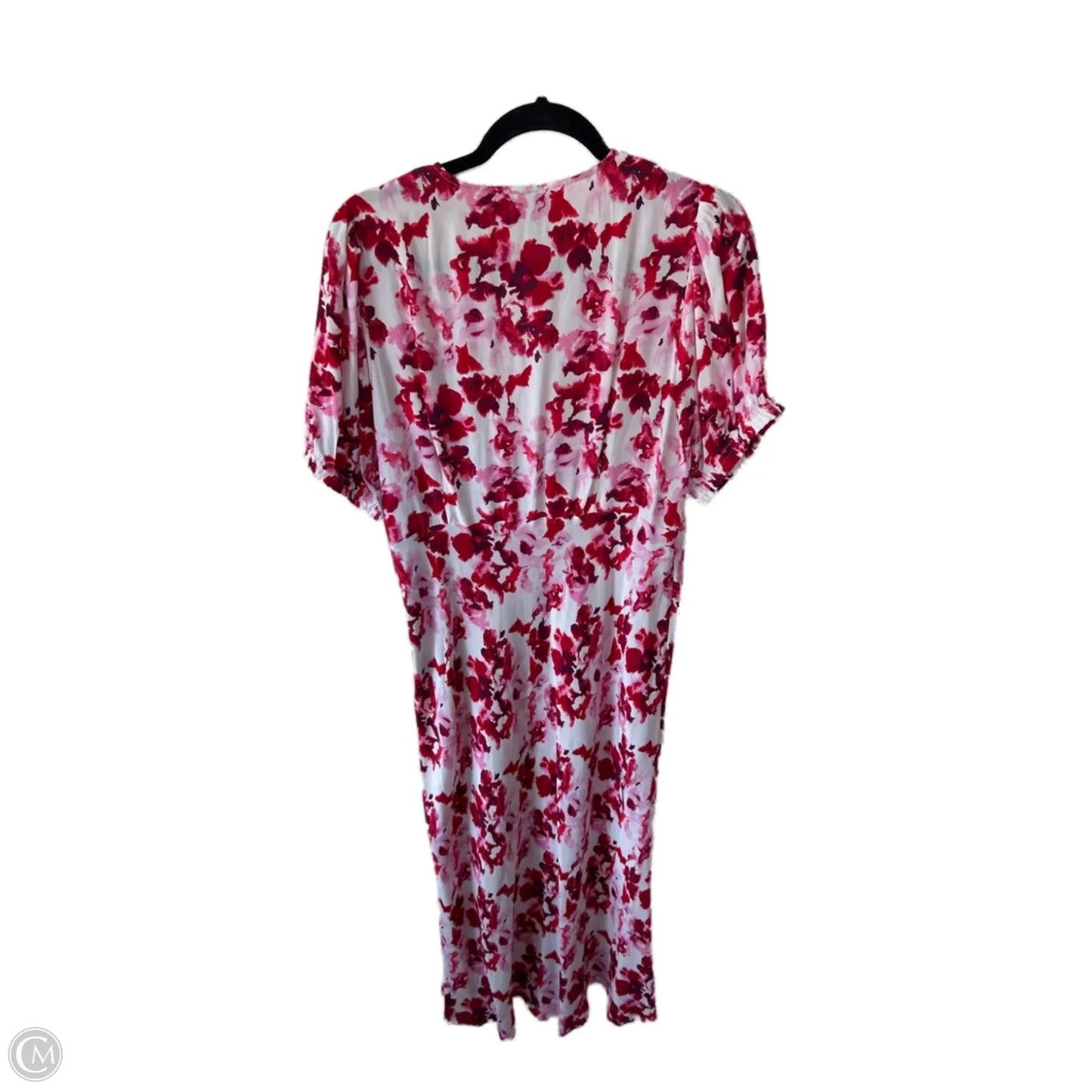 Dress Casual Maxi By A New Day In Red & White, Size: L