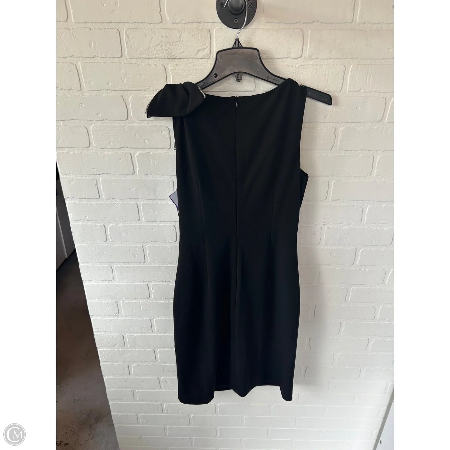 Dress Party Short By Jessica Howard In Black & Blue, Size: S