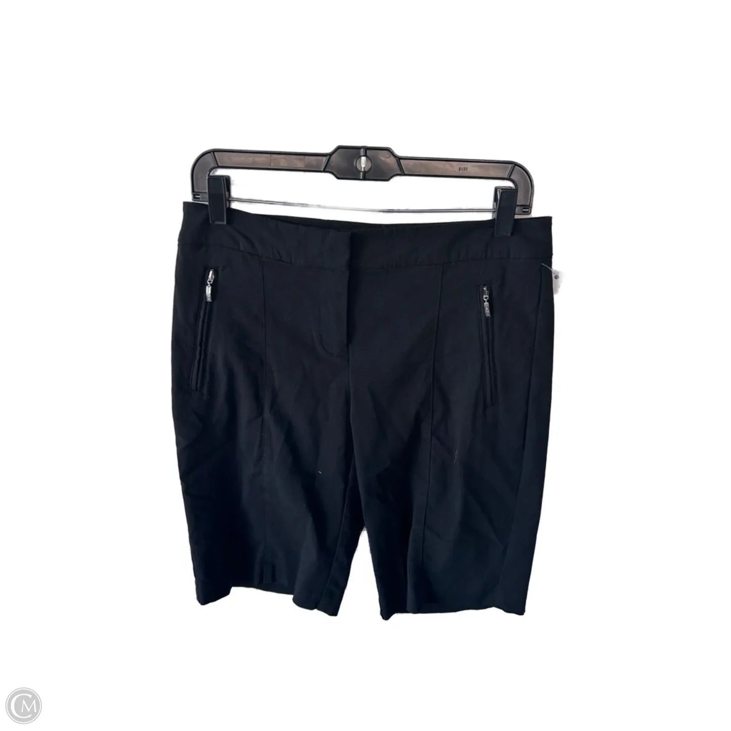 Athletic Shorts By Izod In Black & Blue, Size: 4