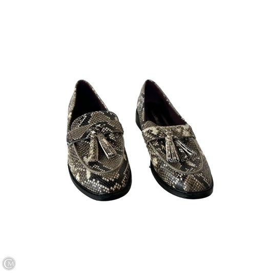 Shoes Flats By Franco Sarto In Snakeskin Print, Size: 9.5
