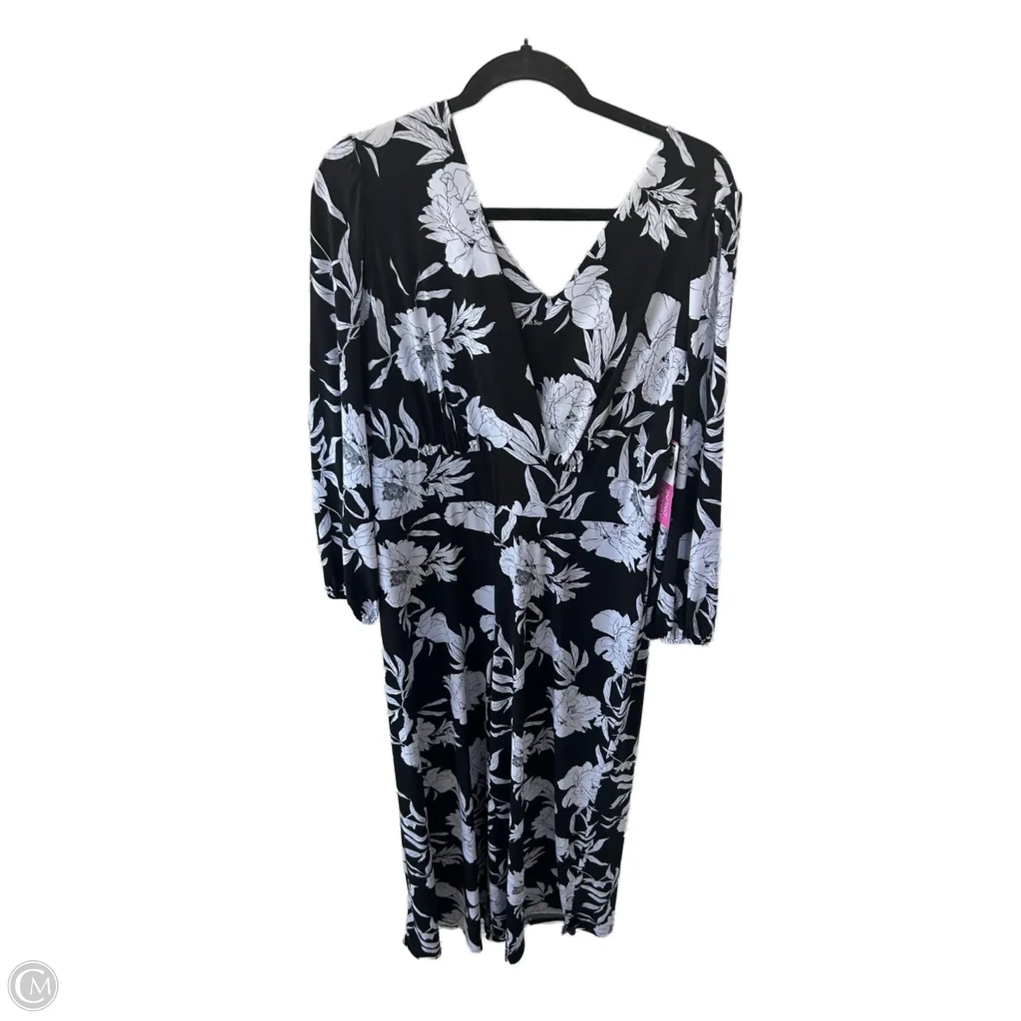 Jumpsuit By Soft Surroundings In Black & White, Size: Xl