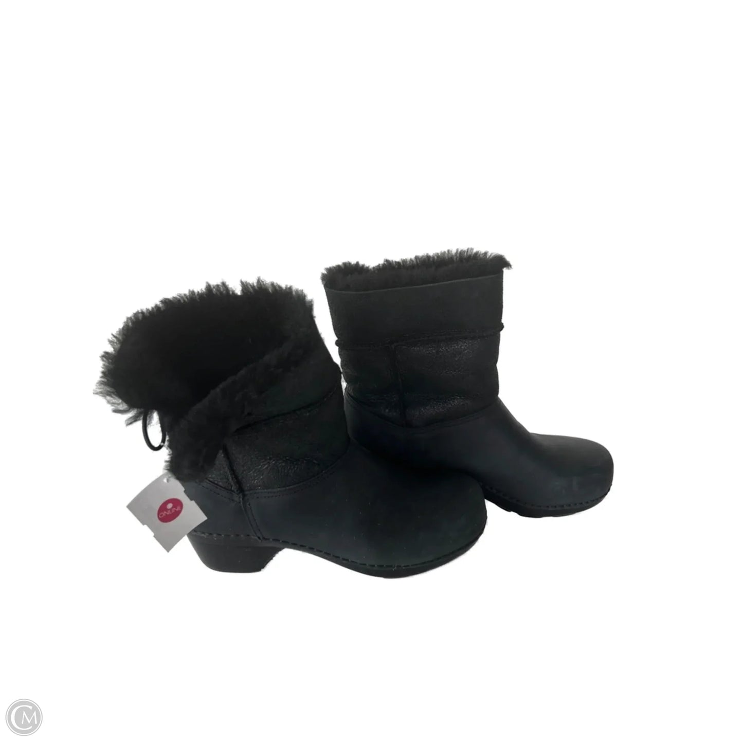 Boots Mid-calf Heels By Dansko In Black, Size: 9.5