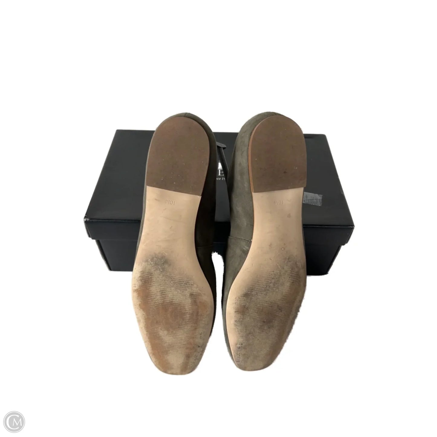 Shoes Flats By Talbots In Green, Size: 10