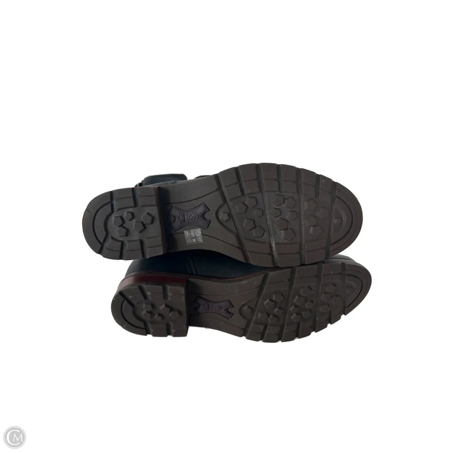 Boots Mid-calf Flats By Ariat In Black & Brown, Size: 10