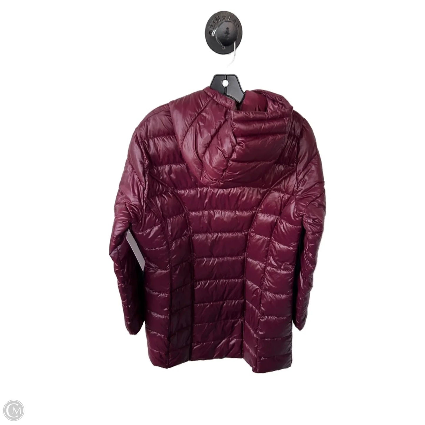 Coat Puffer & Quilted By Clothes Mentor In Maroon, Size: M
