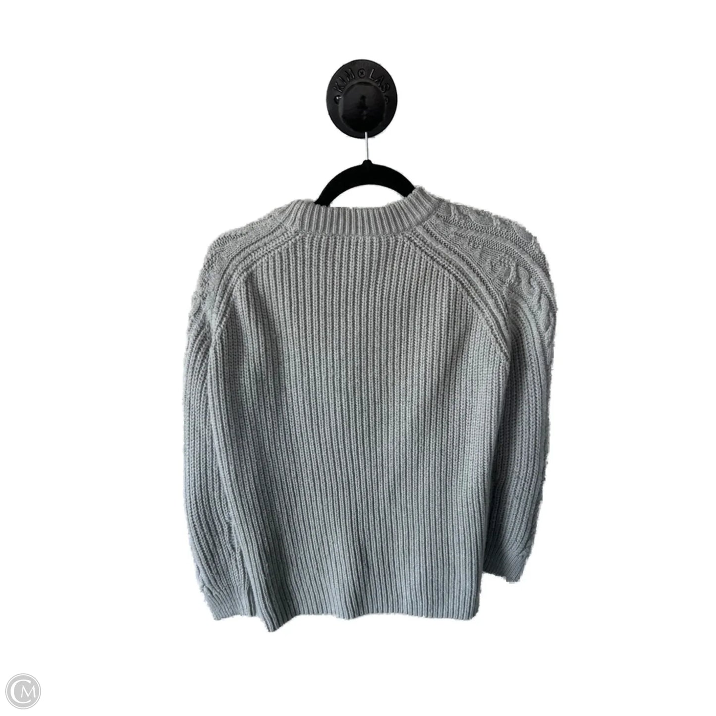 Sweater By Top Shop In Grey, Size: S