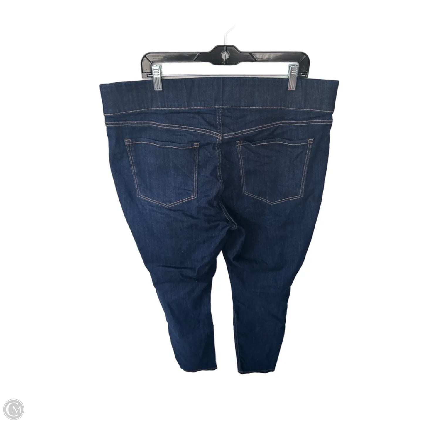 Jeans Skinny By Old Navy In Blue Denim, Size: 18