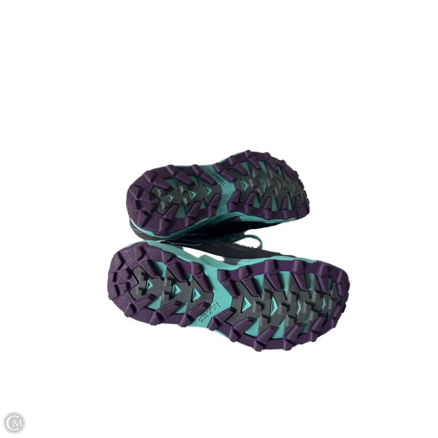 Shoes Athletic By Hoka In Grey & Purple, Size: 7.5