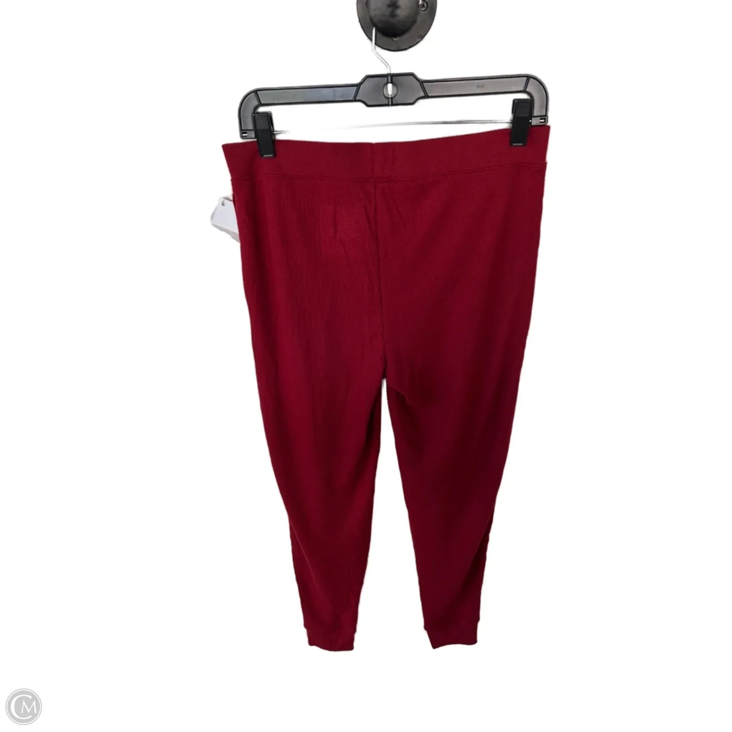 Pajamas 2pc By Cuddl Duds In Grey & Red, Size: M