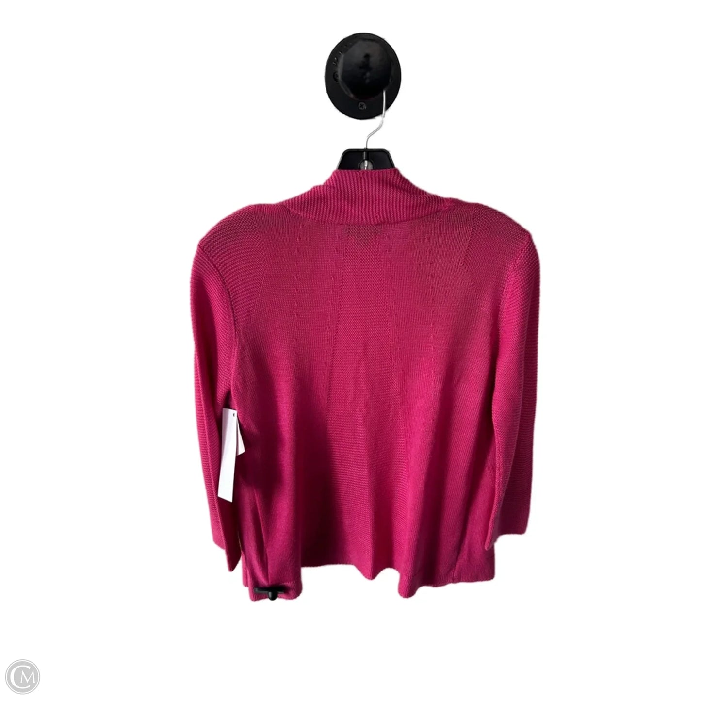 Sweater Cardigan By Worthington In Pink, Size: S