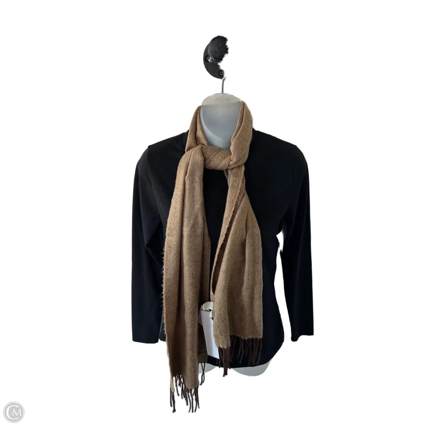 Scarf Winter By Lord And Taylor In Brown & Tan