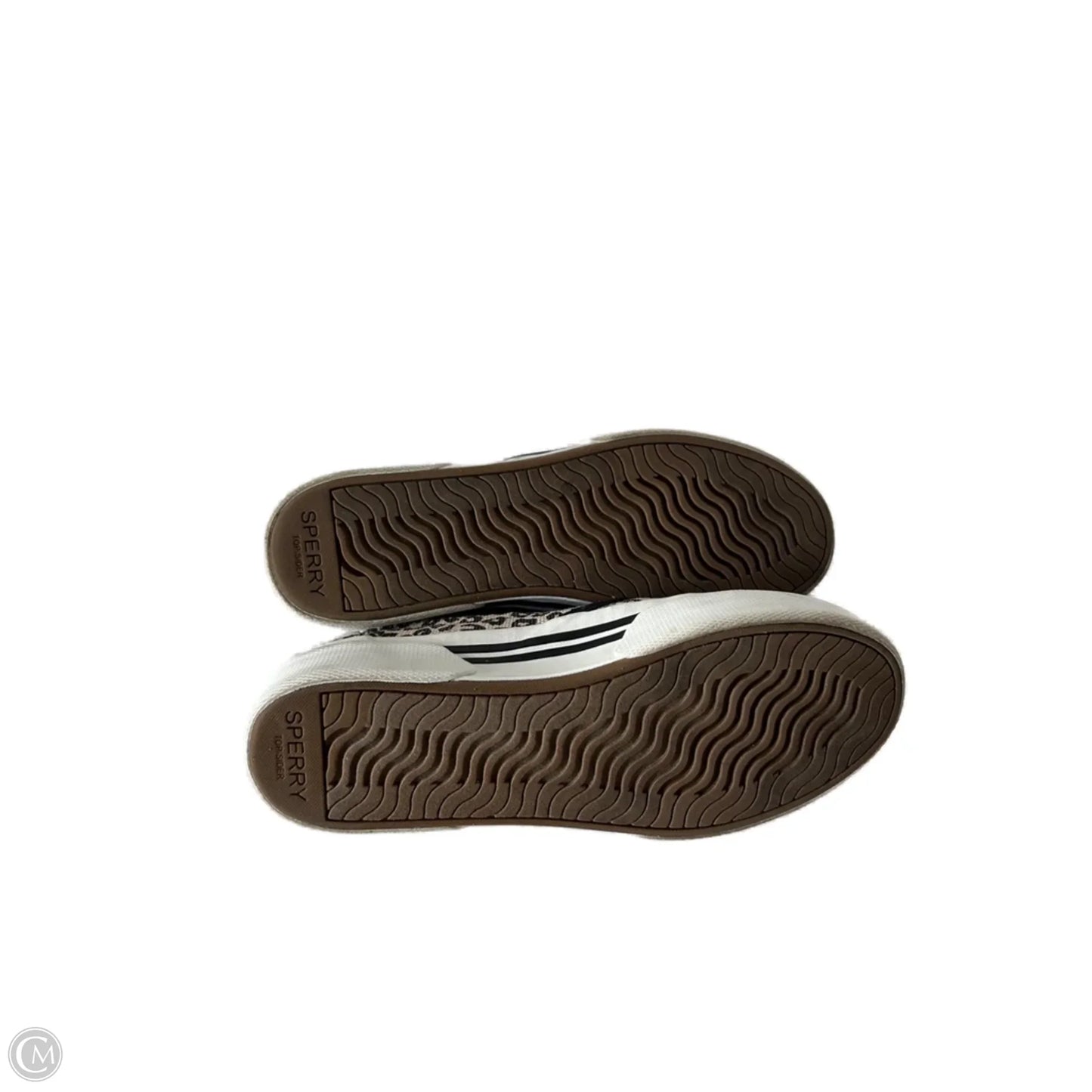 Shoes Flats By Sperry In Black & Cream, Size: 8