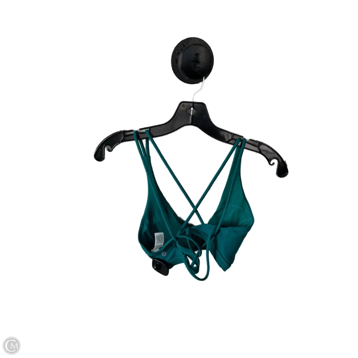 Athletic Bra By Lululemon In Green, Size: M