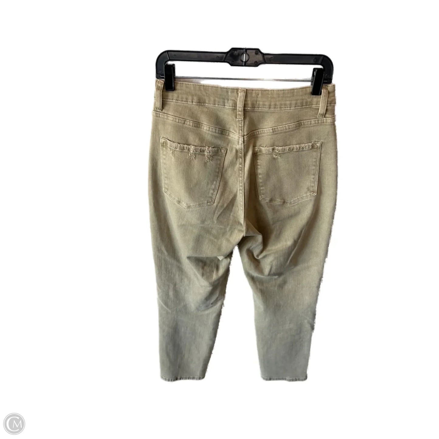 Jeans Skinny By Vervet In Tan Denim, Size: 6