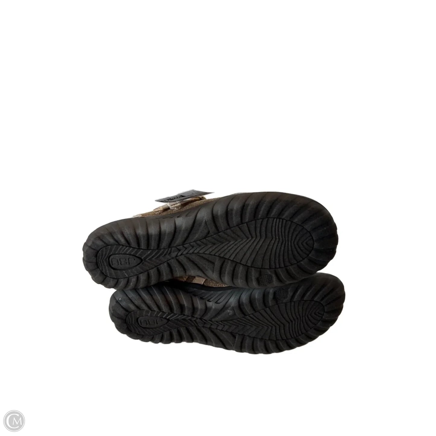 Shoes Flats By Jbu By Jambu In Brown & Tan, Size: 9