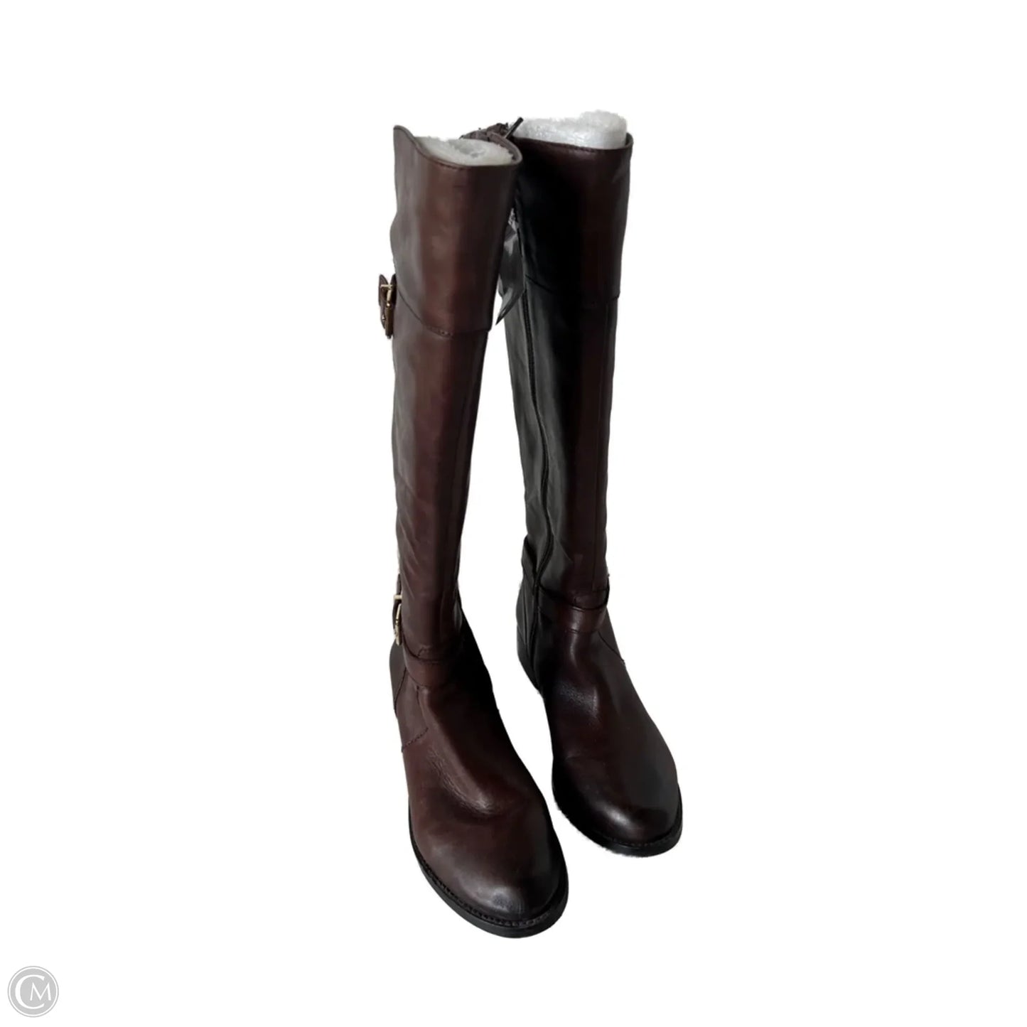 Boots Knee Flats By Gianni Bini In Brown, Size: 7.5