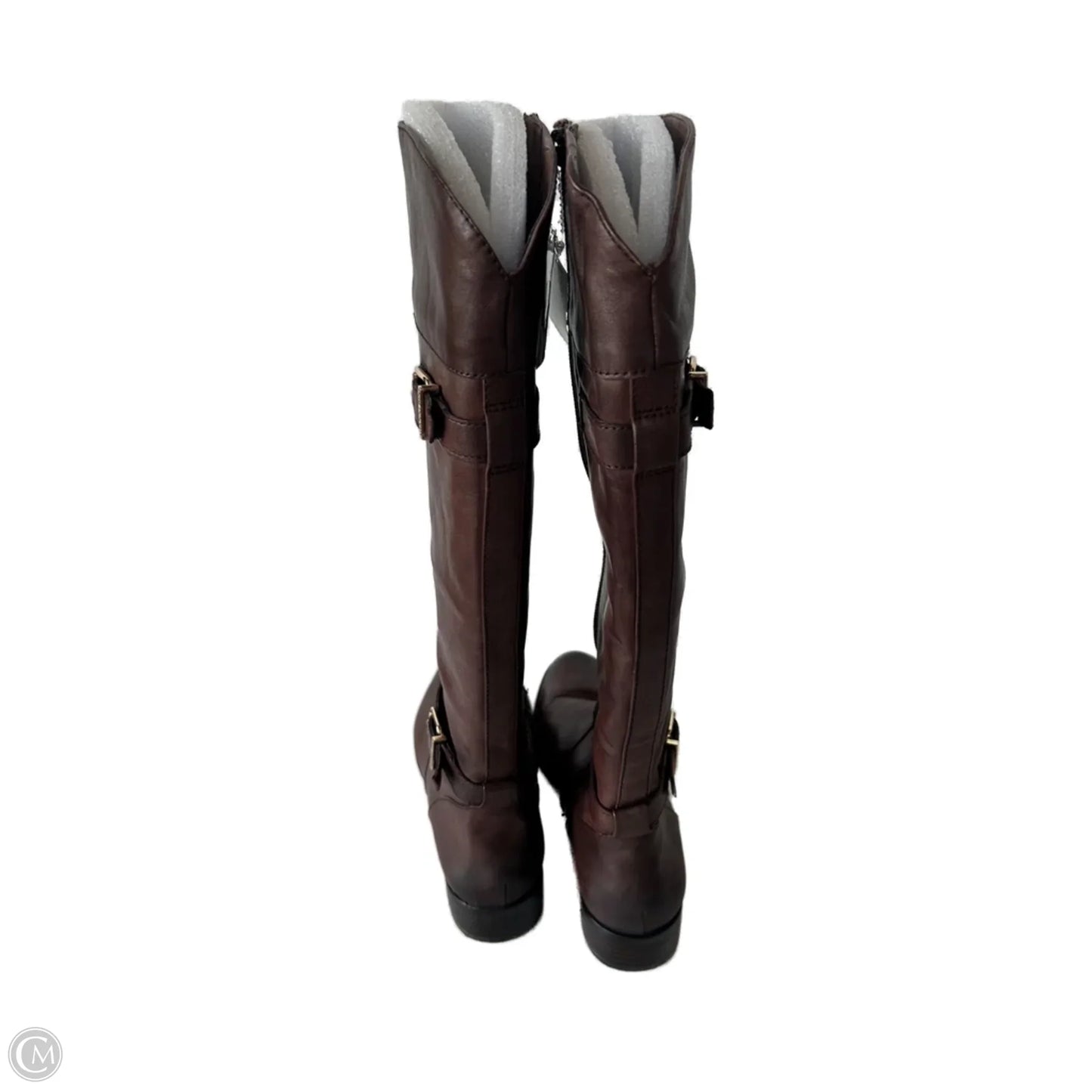 Boots Knee Flats By Gianni Bini In Brown, Size: 7.5