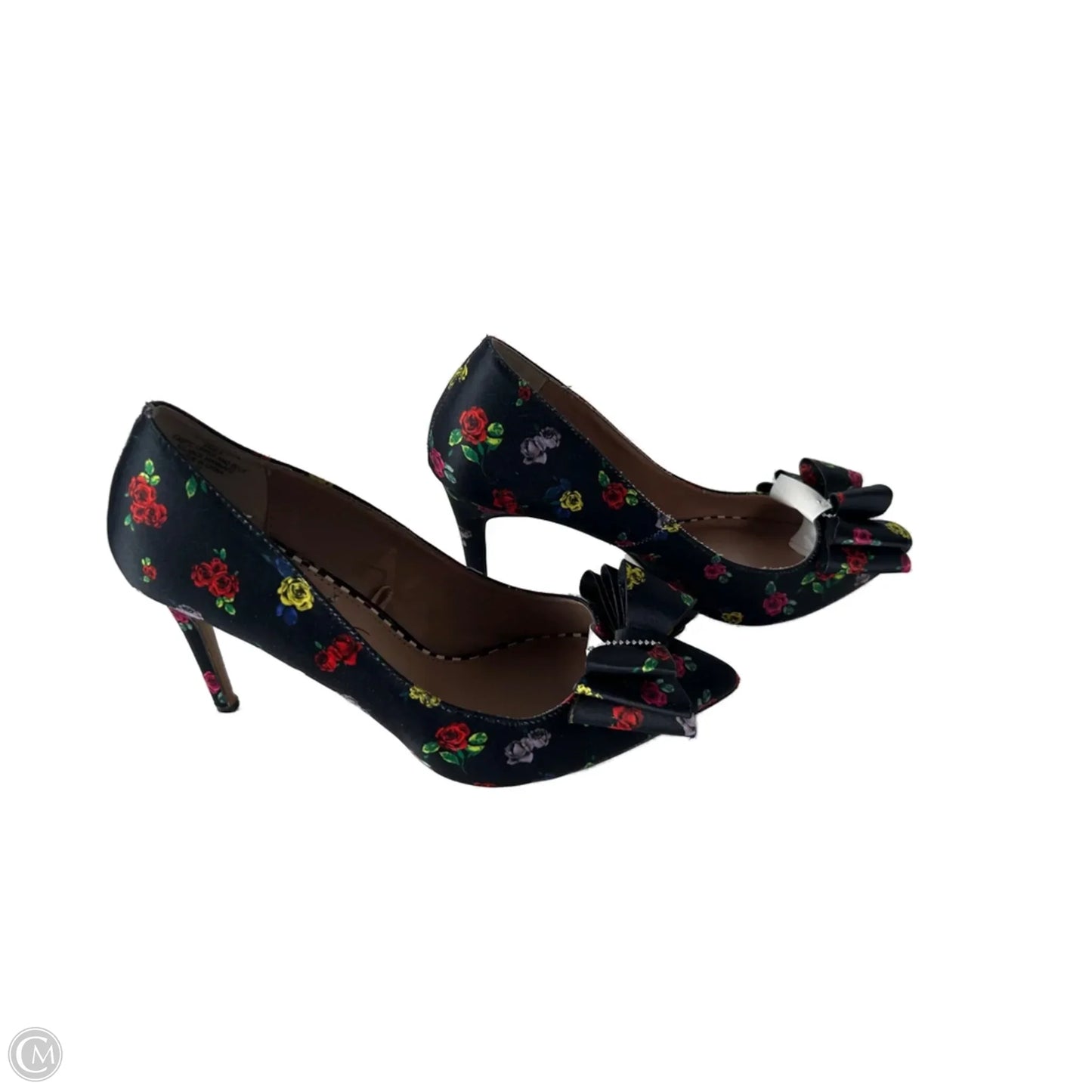Shoes Heels Stiletto By Betsey Johnson In Black & Red, Size: 9