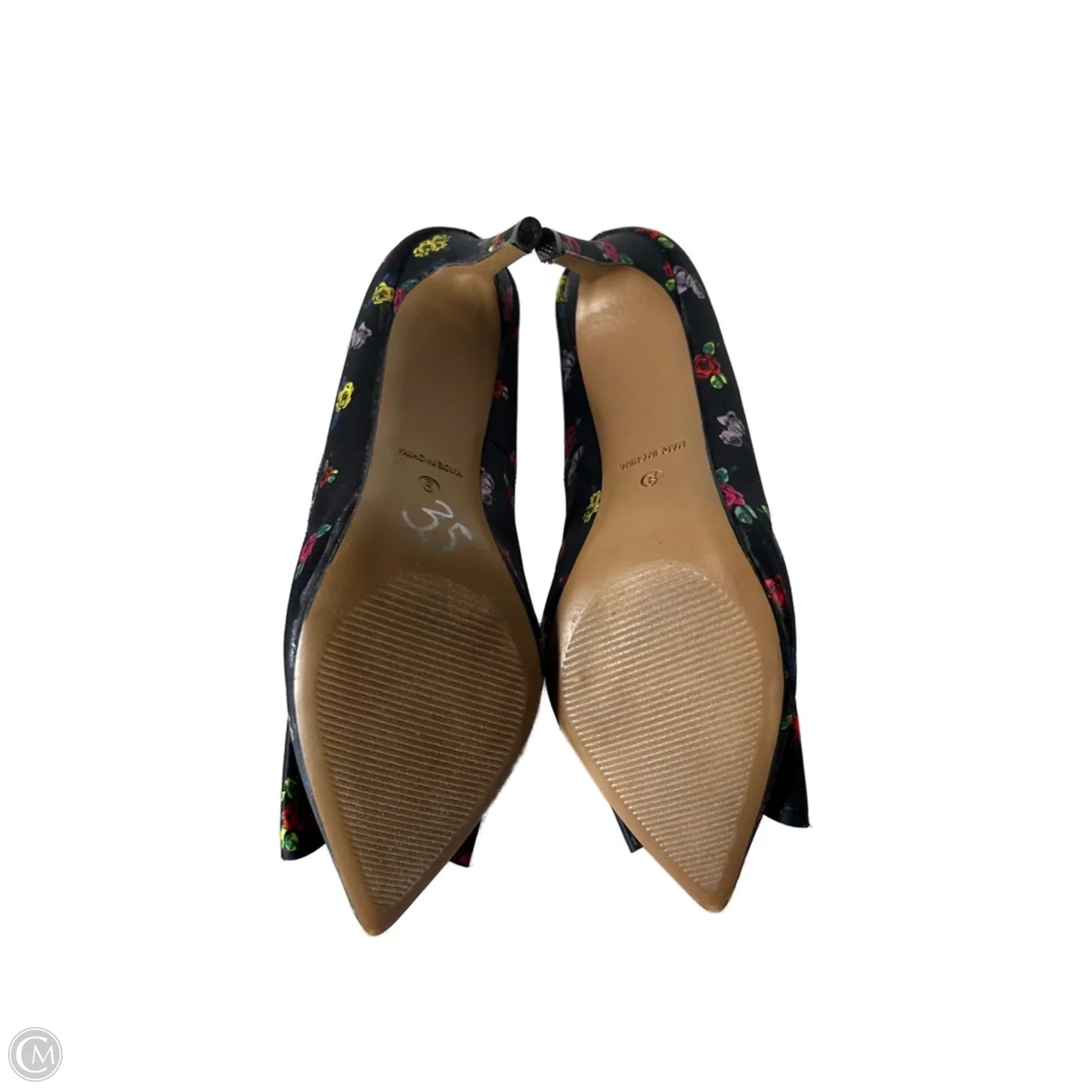Shoes Heels Stiletto By Betsey Johnson In Black & Red, Size: 9
