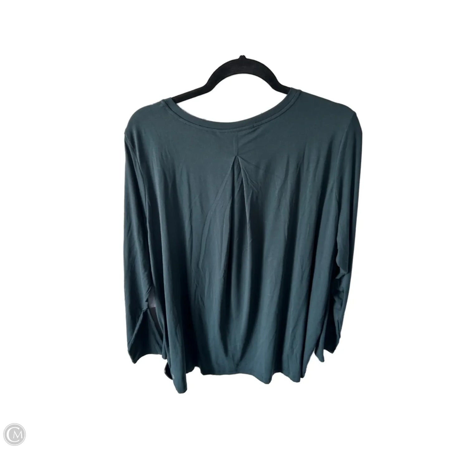 Top Long Sleeve By Athleta In Green, Size: Xl