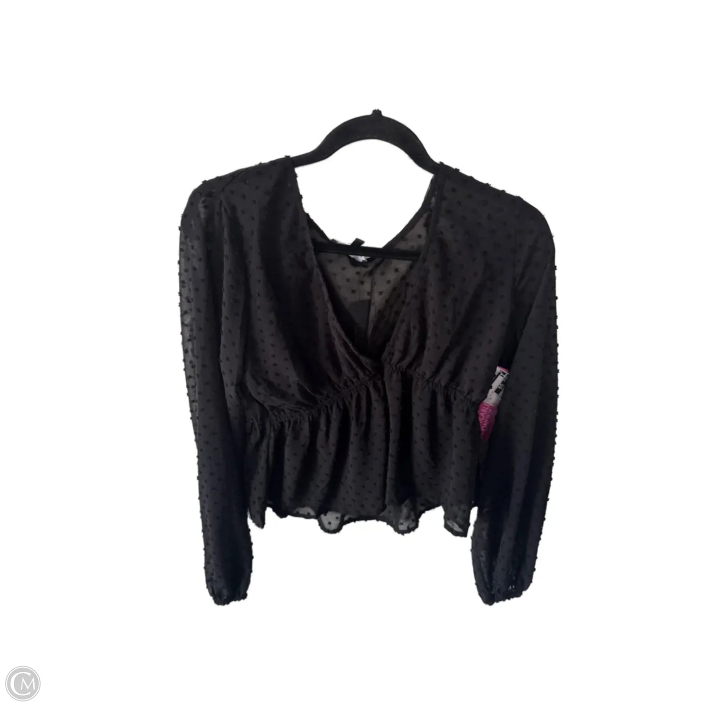 Top Long Sleeve By Lulus In Black, Size: M